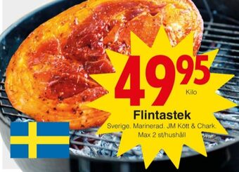 Matöppet Jm chark flintastek erbjuda