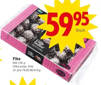 Matöppet Gillekakor erbjuda