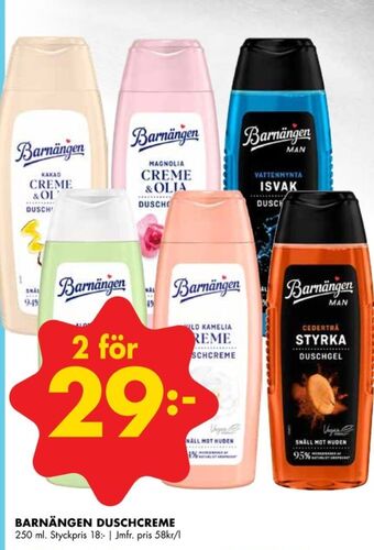 ÖoB Barnängen duschtvål erbjuda