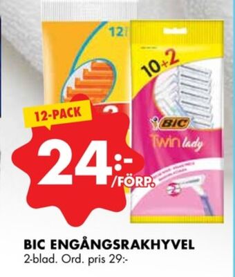 ÖoB Bic rakhyvel erbjuda