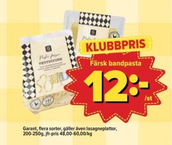 Östenssons Garant pasta erbjuda