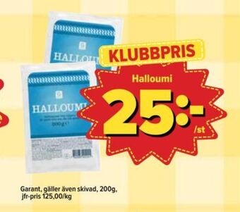 Östenssons Garant halloumi erbjuda
