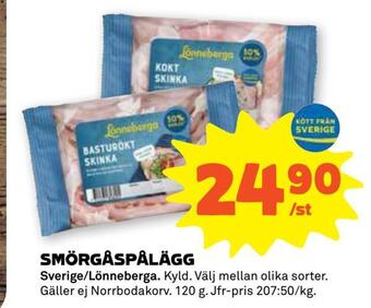 Stora Coop Smörgåspålägg erbjuda