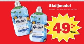 Pekås Comfort sköljmedel erbjuda