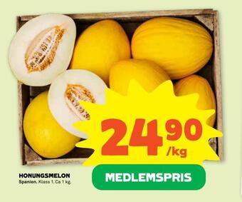 Coop Forum Honungsmelon erbjuda