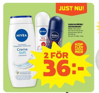 Duschcrème/ deodorant