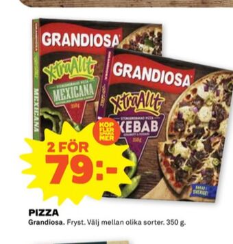 Stora Coop X-tra allt pizza erbjuda