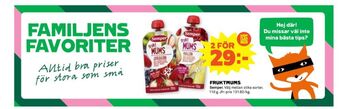 Stora Coop Semper barnmat erbjuda