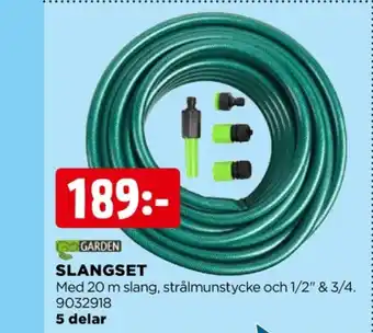 Gardena vattenslang