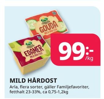 Tempo Arla gouda erbjuda