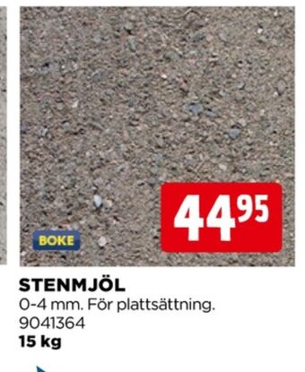 Jem&Fix Boke stenmjöl erbjuda