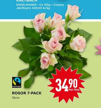 Willys Rosor 7-pack erbjuda