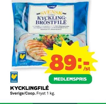Coop Daglivs Kycklingfilé erbjuda