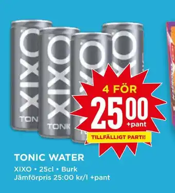 Willys Tonic water erbjuda