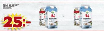 minmatbutik Mild yoghurt erbjuda