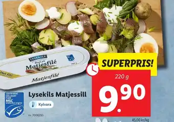 Lidl Lysekils Matjessill erbjuda