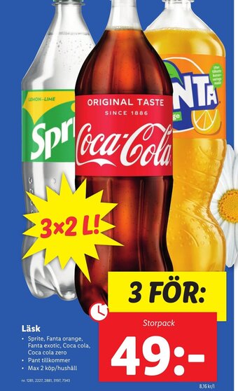 Lidl Läsk erbjuda