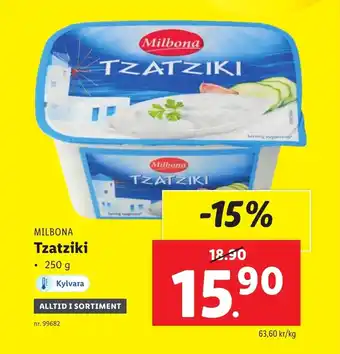 Lidl MILBONA Tzatziki erbjuda