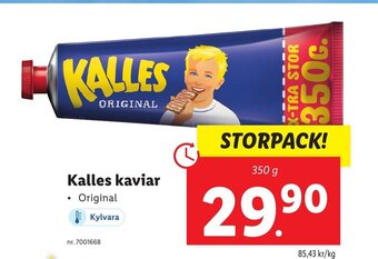 Lidl Kalles kaviar erbjuda