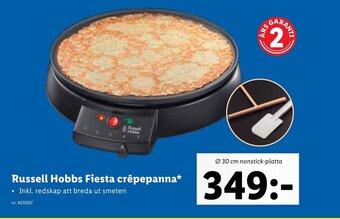 Lidl Russell Hobbs Fiesta crêpepanna* erbjuda