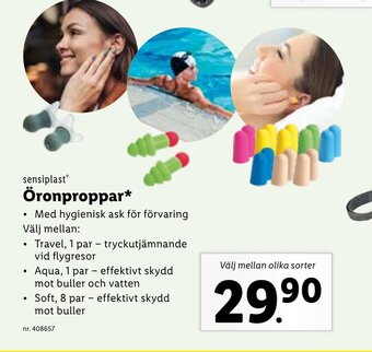 sensiplast Öronproppar*