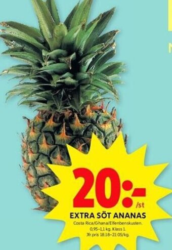 EXTRA SÖT ANANAS