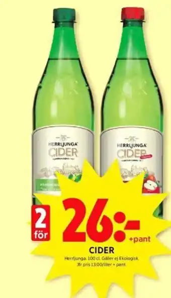 CIDER Herrljunga 100 cl.
