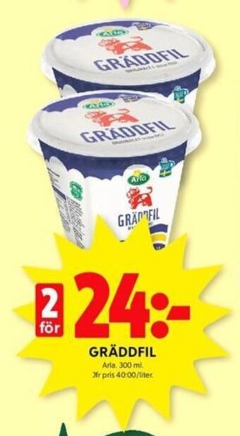 ICA Kvantum GRÄDDFIL erbjuda