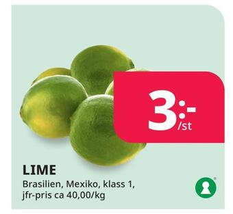 Tempo Lime erbjuda