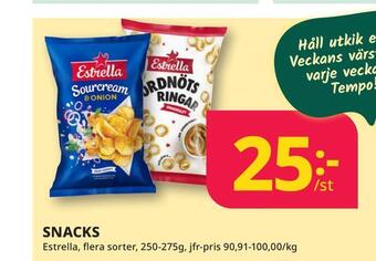 Tempo Snacks erbjuda
