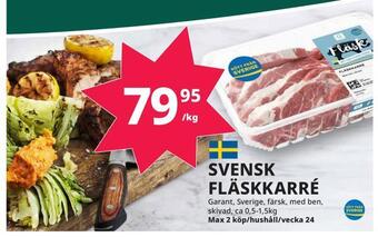Svensk fläskkarré