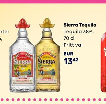 Border Shop Sierra tequila erbjuda
