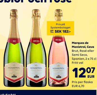 Border Shop Marques de monistrol, cava erbjuda
