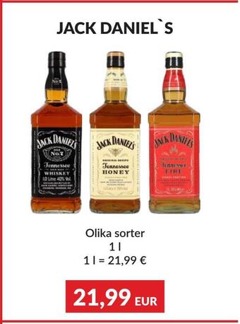 Nielsen Discount Jack daniel's erbjuda