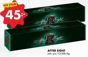 ÖoB After eight erbjuda