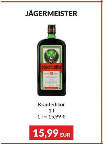 Nielsen Discount Jägermeister erbjuda