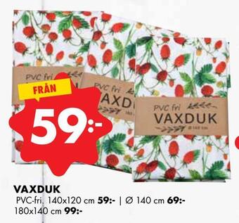 ÖoB Vaxduk erbjuda