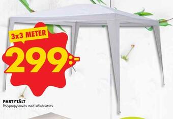ÖoB Partytält erbjuda