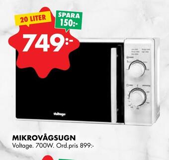 ÖoB Mikrovågsugn erbjuda