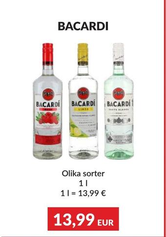 Nielsen Discount Bacardi erbjuda
