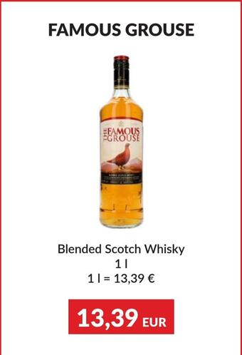 Nielsen Discount Famous grouse erbjuda