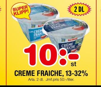 Nya Pulsen Creme fraiche, 13-32% erbjuda