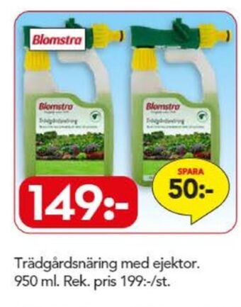 Bo Ohlsson Blomstra växtnäring erbjuda