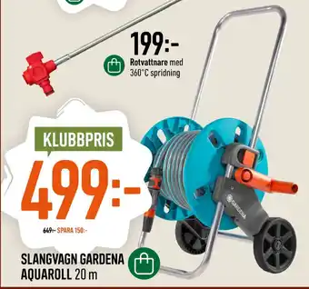 Gardena slangvagn