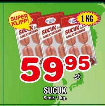 Nya Pulsen Sucuk erbjuda