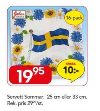 Bo Ohlsson Joker servetter erbjuda