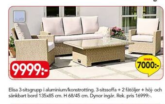 Bo Ohlsson Outfit utemöbler erbjuda