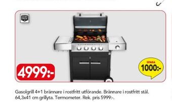 Bo Ohlsson Burns & barkles gasolgrill erbjuda