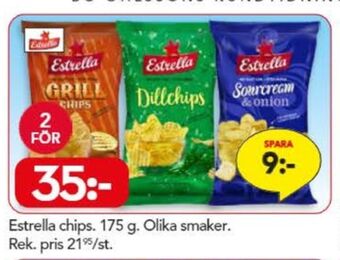 Bo Ohlsson Estrella chips erbjuda