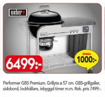 Bo Ohlsson Weber gasolgrill erbjuda